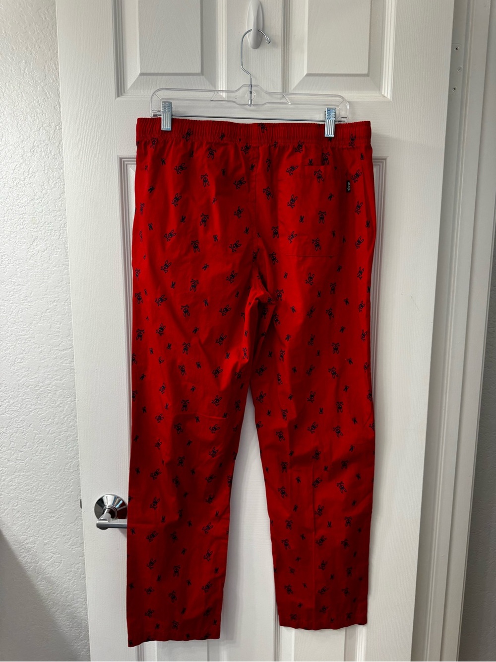 Psycho Bunny Men's Pajama Pants Allover Skull & Bunny Print Sz M - Picture 4 of 11